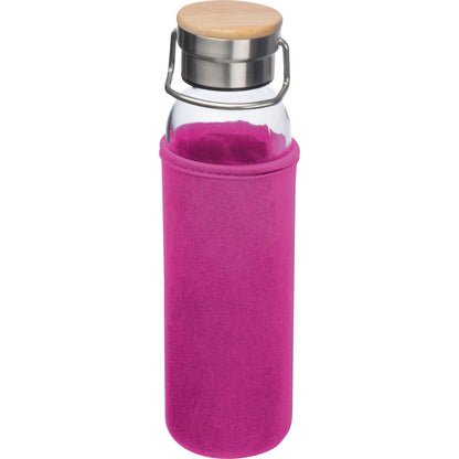 Glasflasche mit Neoprenüberzug, 600ml RAMONA