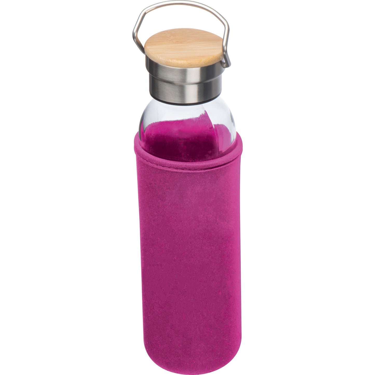Glasflasche mit Neoprenüberzug, 600ml RAMONA