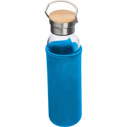 Glasflasche mit Neoprenüberzug, 600ml RAMONA