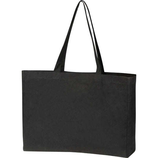 Shopper aus Bio Baumwolle mit Bodenfalte MARCELLO