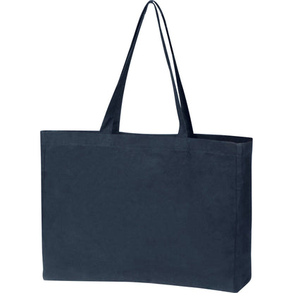 Shopper aus Bio Baumwolle mit Bodenfalte MARCELLO