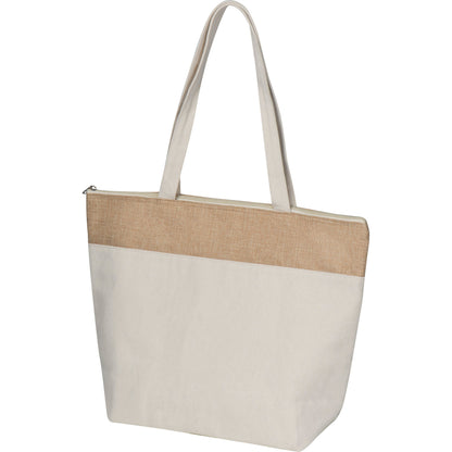 Kühltasche aus Baumwolle und Jute CARMELA