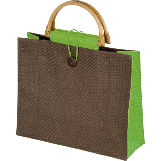 Jutetasche mit Bambusgriffen JENNIFER