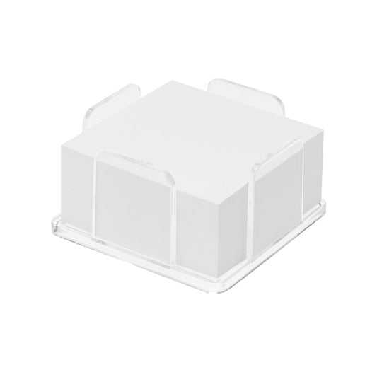 Zettelbox, dickwandig "Theta" glasklar
