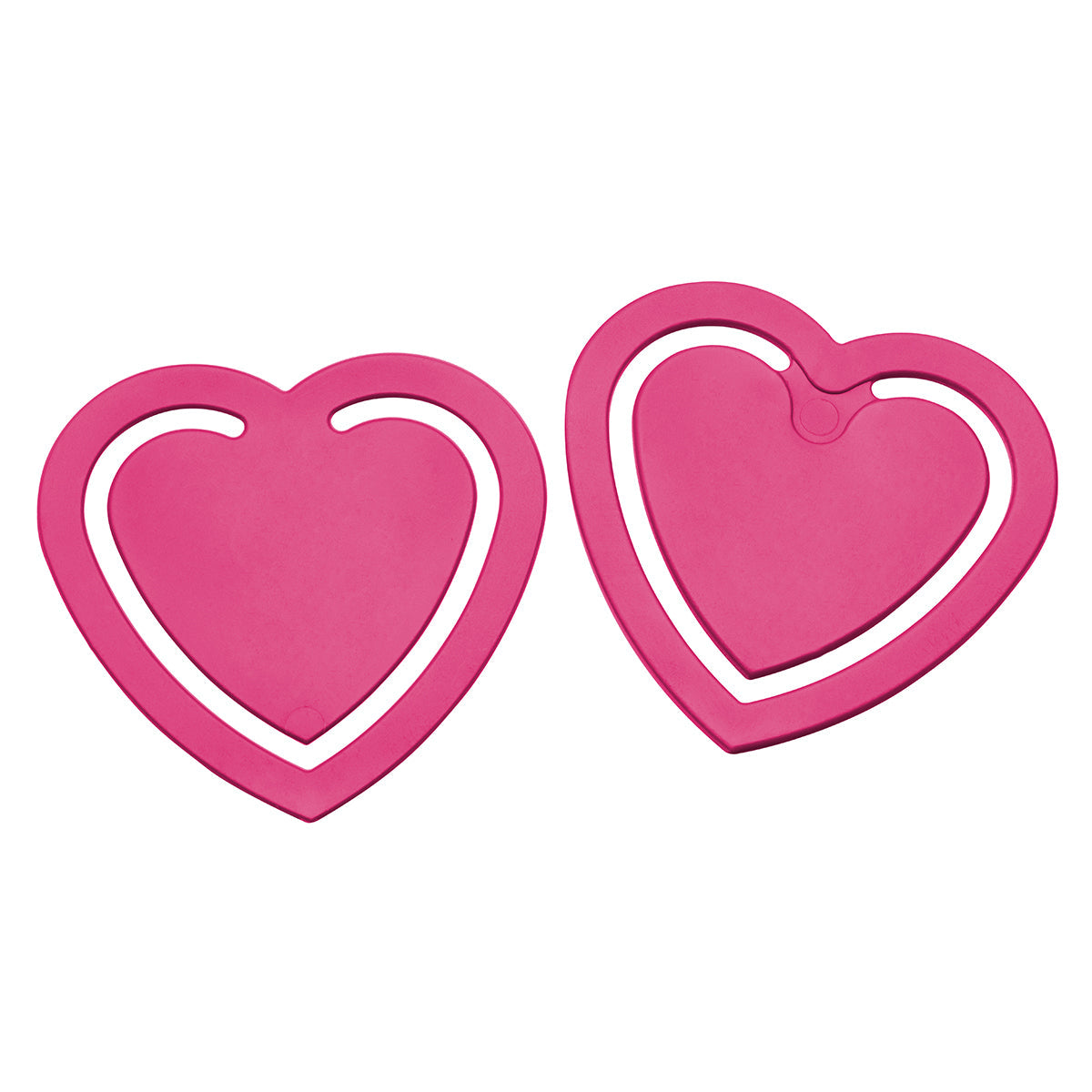 Zettelklammer "Herz" pink
