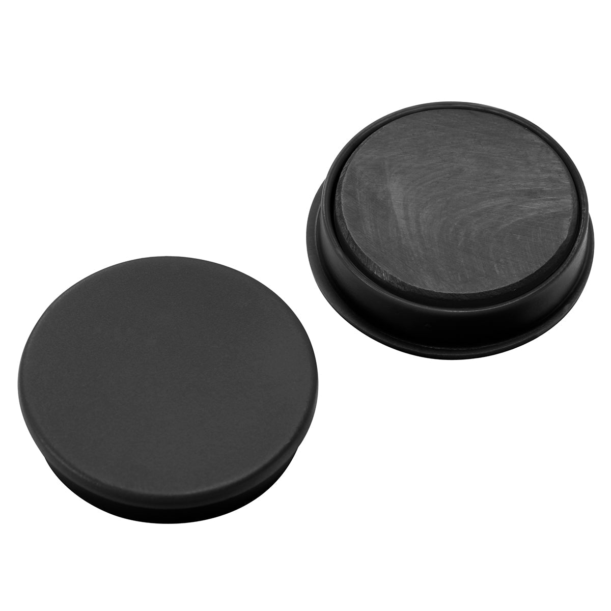 Magnet, rund schwarz