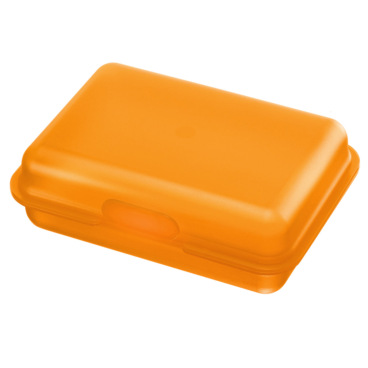 Brotdose/Butterdose gefrostet orange