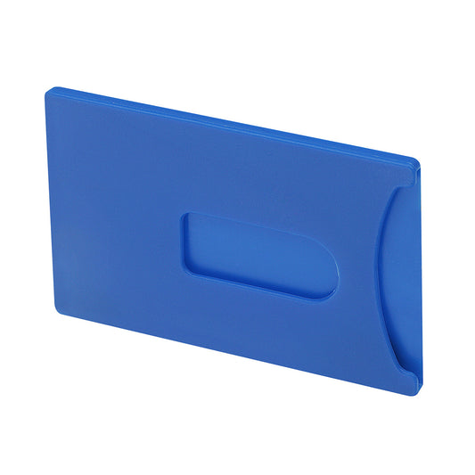 Kreditkartenhülle, starr blau