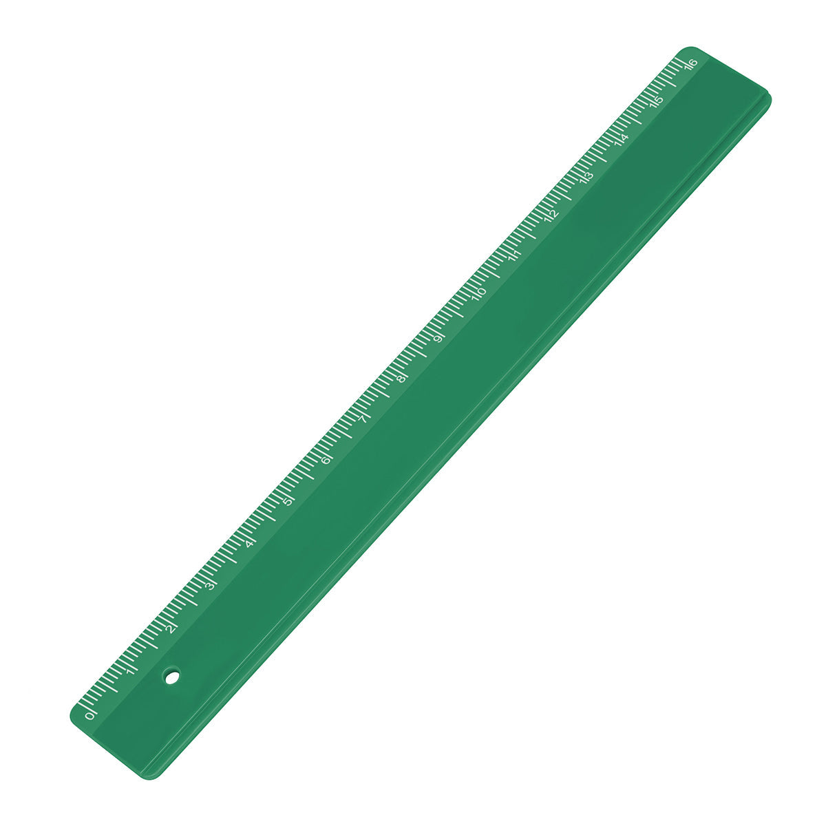 Lineal 16 cm grün