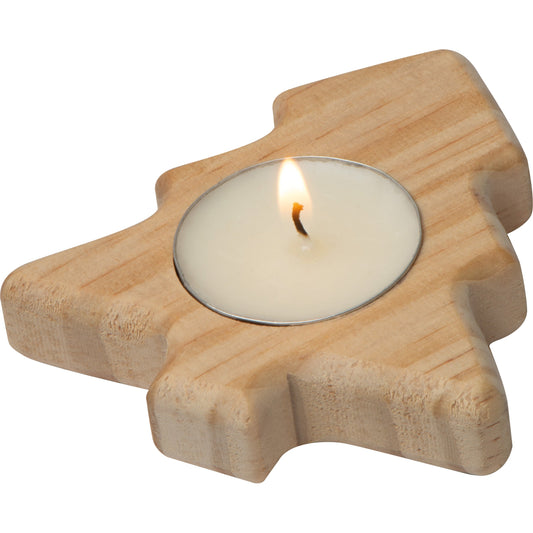 Teelichthalter aus Holz BALTASAR