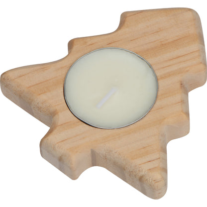 Teelichthalter aus Holz BALTASAR