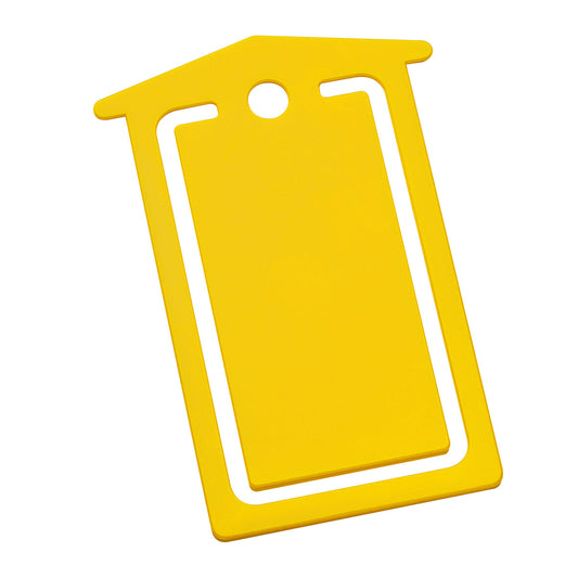 Zettelklammer "Postbriefkasten" gelb