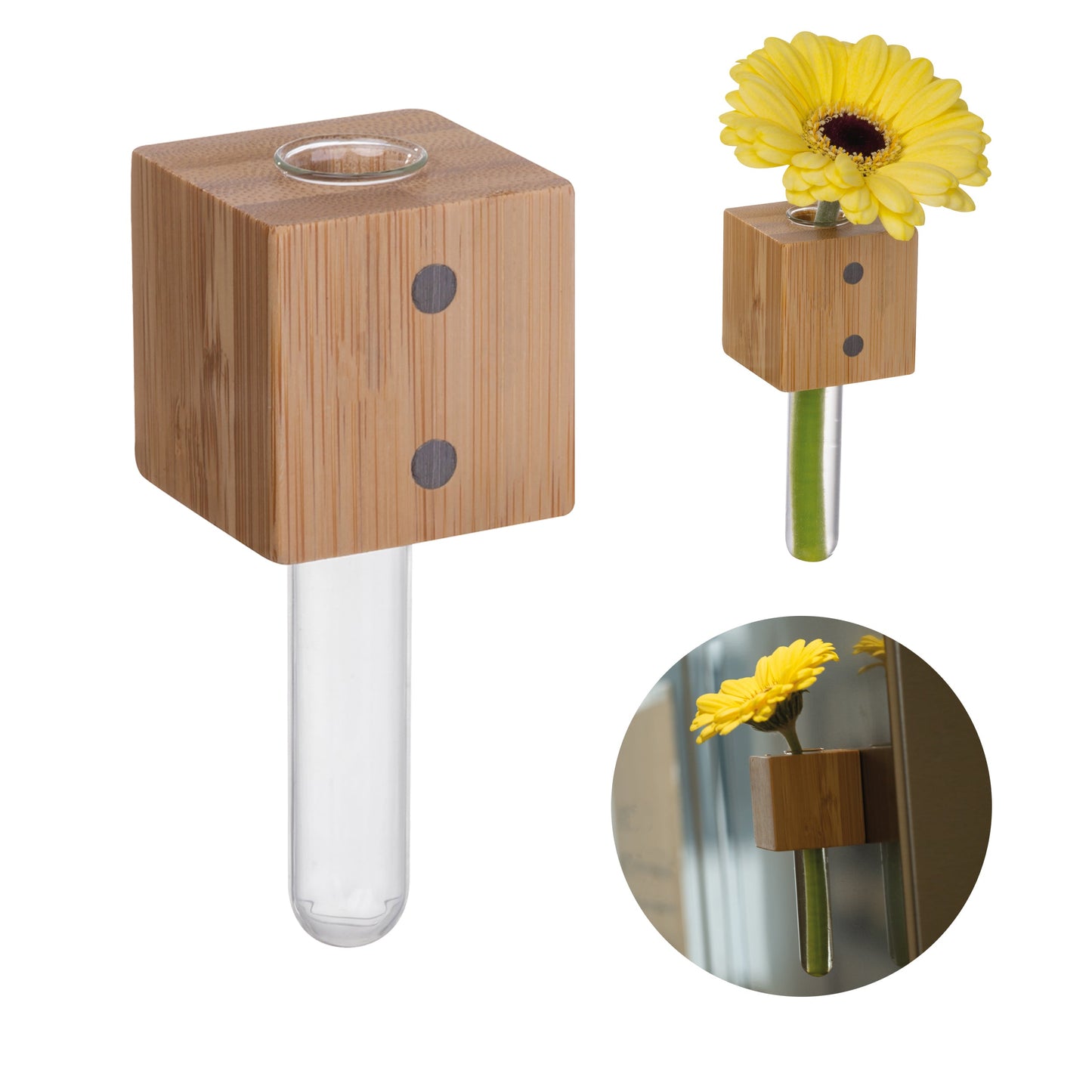 Kühlschrankmagnet mit Vase RICCARDO