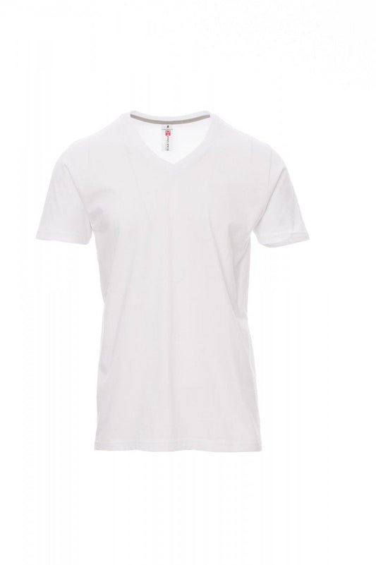 V-NECK WEISS