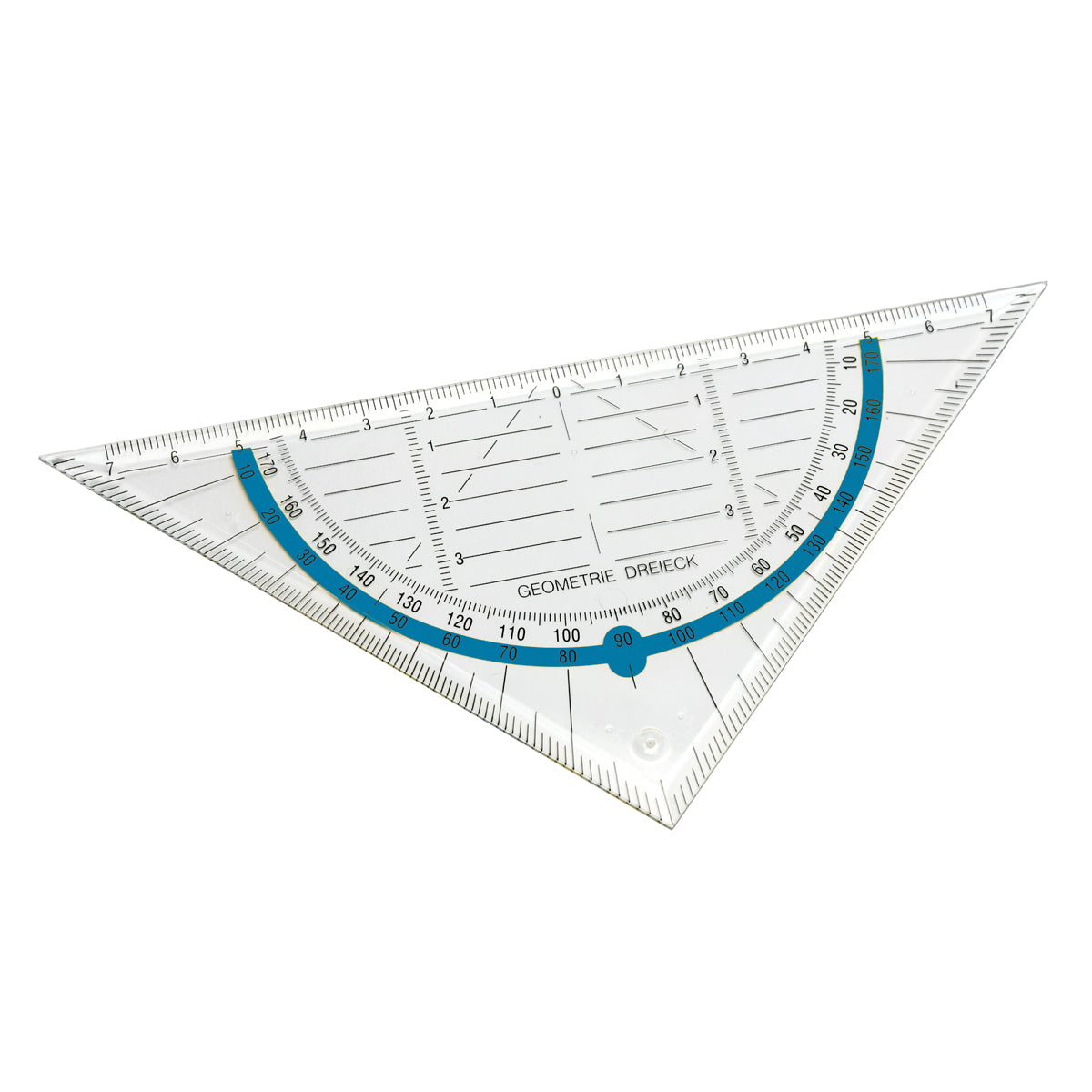 Geodreieck transparent