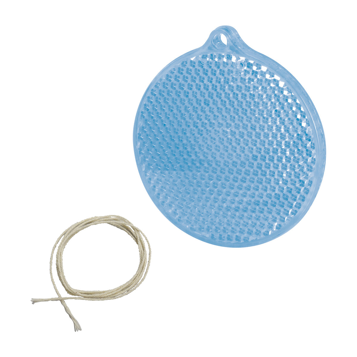 Sicherheits-Reflektor "Kreis" blau-transparent