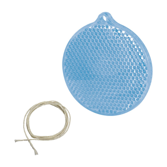Sicherheits-Reflektor "Kreis" blau-transparent