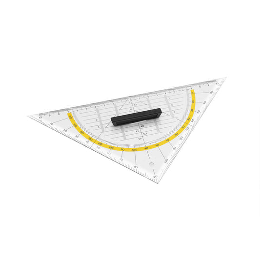 Geodreieck "BIG" transparent