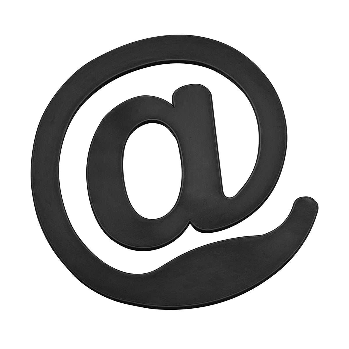 Zettelklammer "@-Zeichen" schwarz