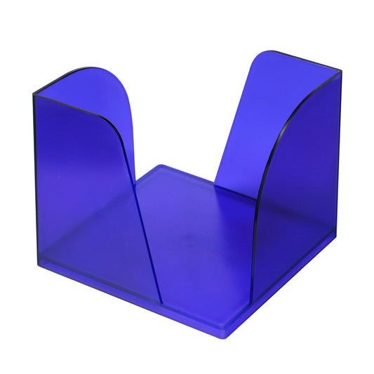 Zettelbox "Gamma" gefrostet blau