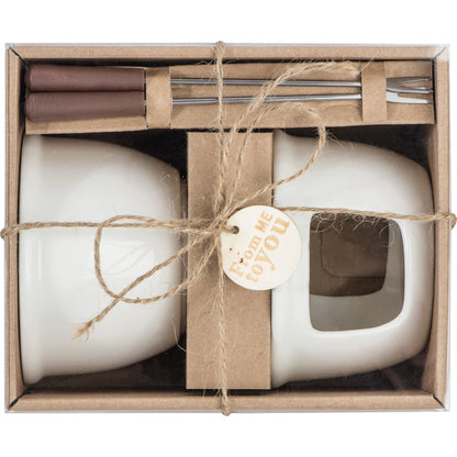 Schoko Fondue Set MINNA