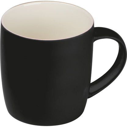 Tasse aus Porzellan, außen gummiert, 300ml ULF