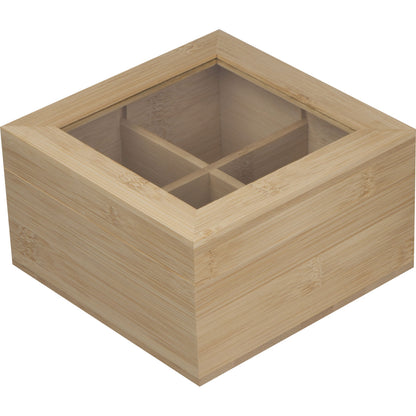 Teebox aus Bambus für 40 Teebeutel SIMONETTA