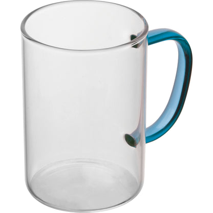 Glastasse mit farbigem Henkel, 250ml EDDA