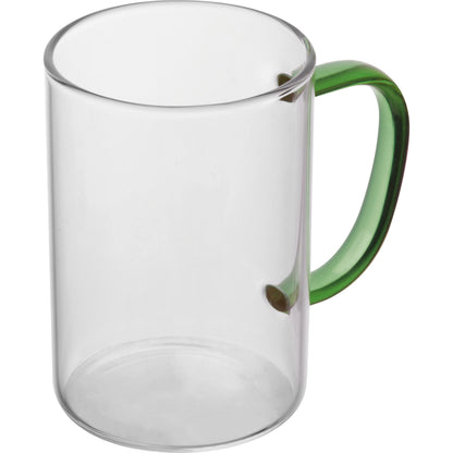 Glastasse mit farbigem Henkel, 250ml EDDA