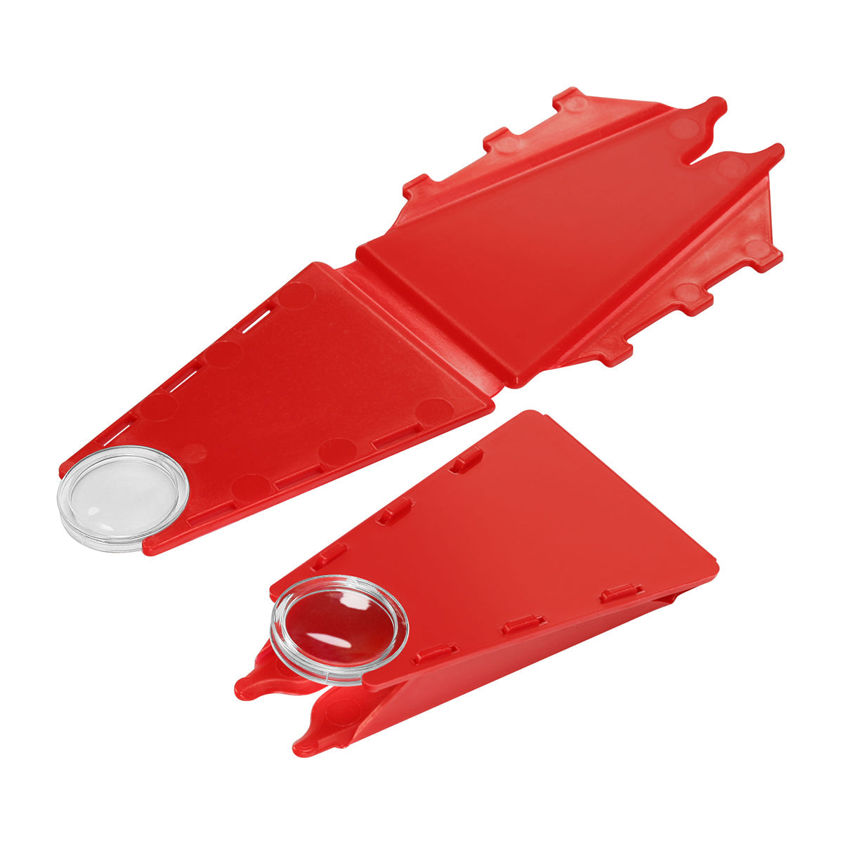 Zeckenentferner mit Lupe rot