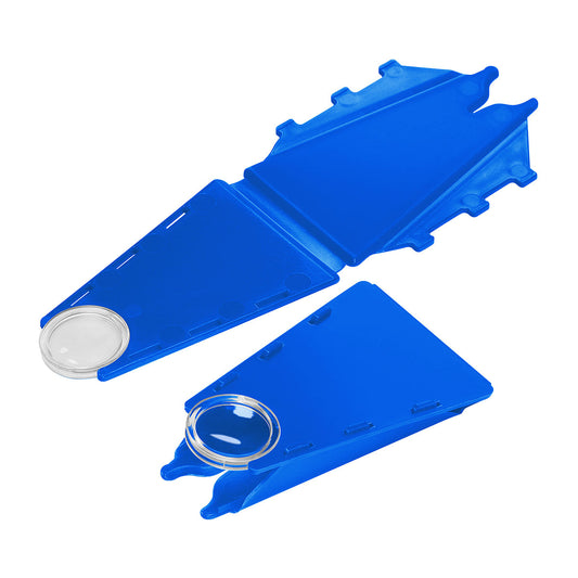 Zeckenentferner mit Lupe blau
