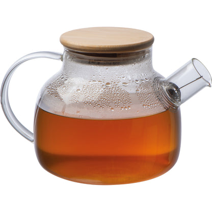 Glaskanne mit Bambusdeckel, 1.000ml LUCILLE