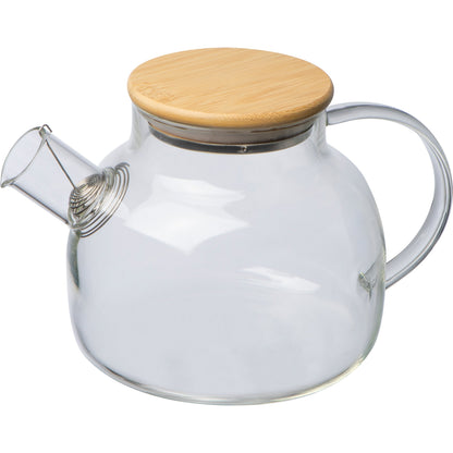 Glaskanne mit Bambusdeckel, 1.000ml LUCILLE