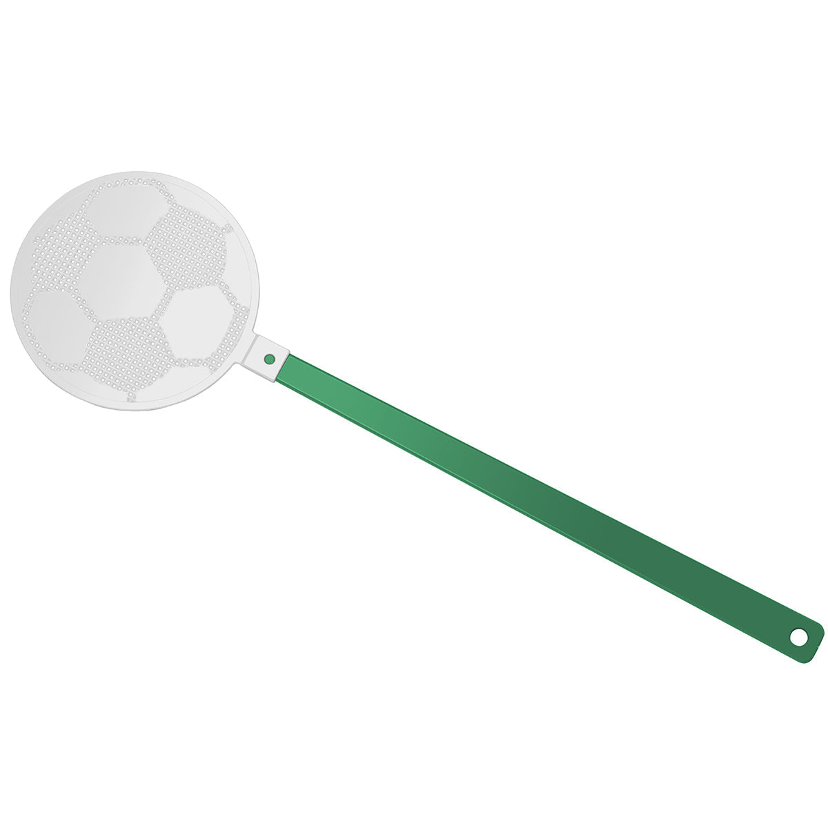 Fliegenklatsche "Fußball" grün