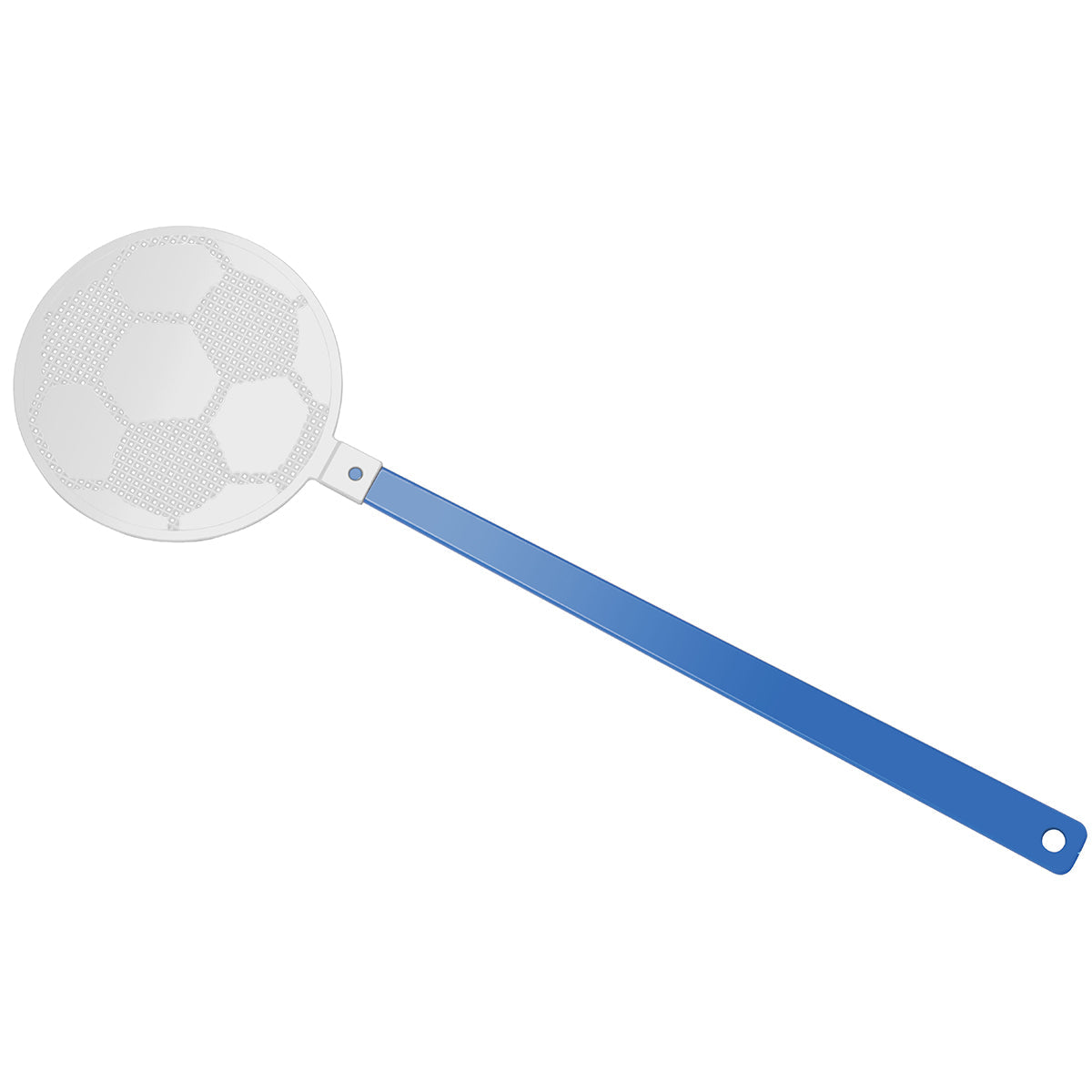 Fliegenklatsche "Fußball" blau