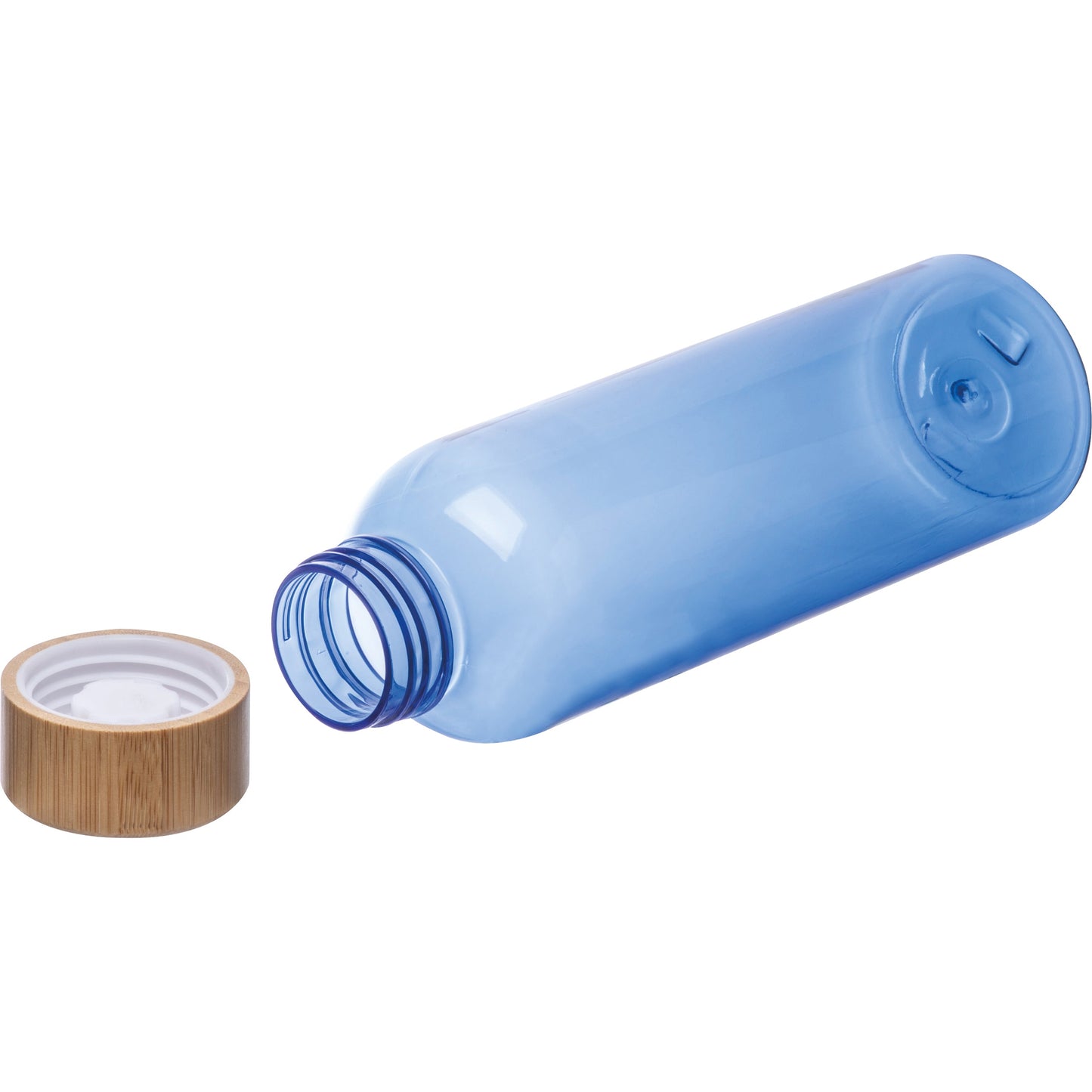 Trinkflasche aus PET mit Bambusdeckel, 500ml  SAMBOR