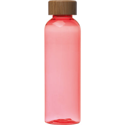 Trinkflasche aus PET mit Bambusdeckel, 500ml  SAMBOR