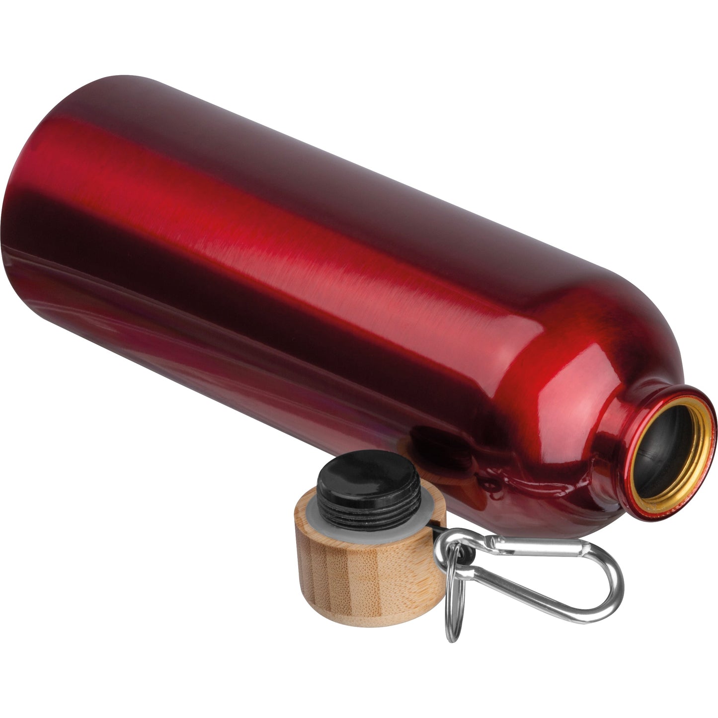 Edelstahltrinkflasche mit Karabiner, 750ml RUTH