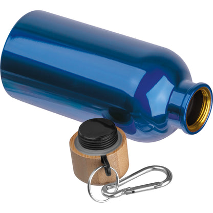 Edelstahltrinkflasche mit Karabiner, 400ml MARILYN