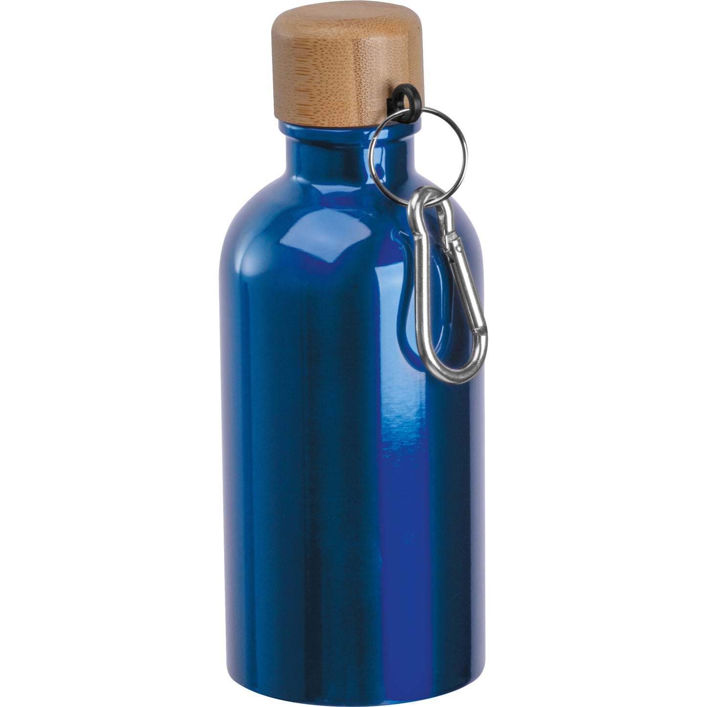 Edelstahltrinkflasche mit Karabiner, 400ml MARILYN