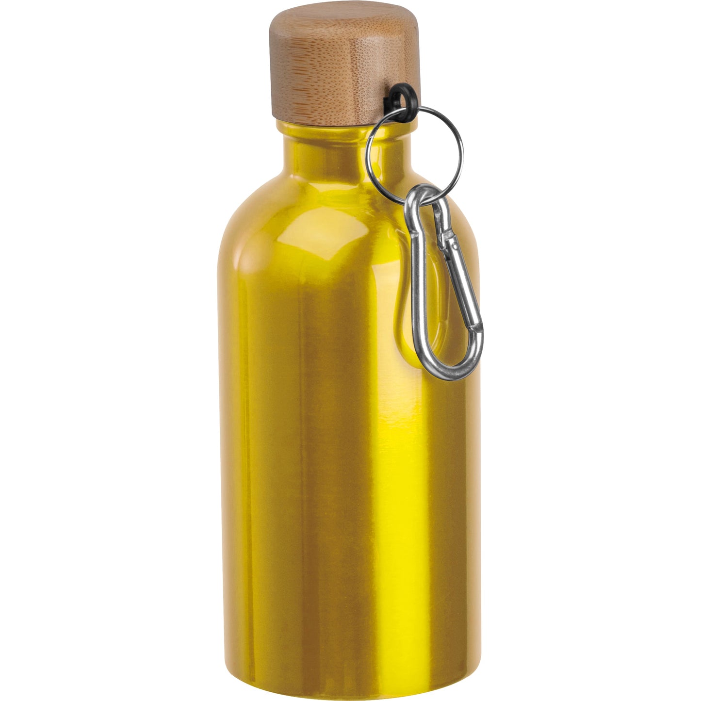 Edelstahltrinkflasche mit Karabiner, 400ml MARILYN
