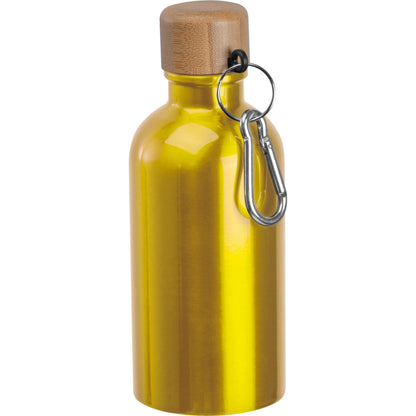 Edelstahltrinkflasche mit Karabiner, 400ml MARILYN