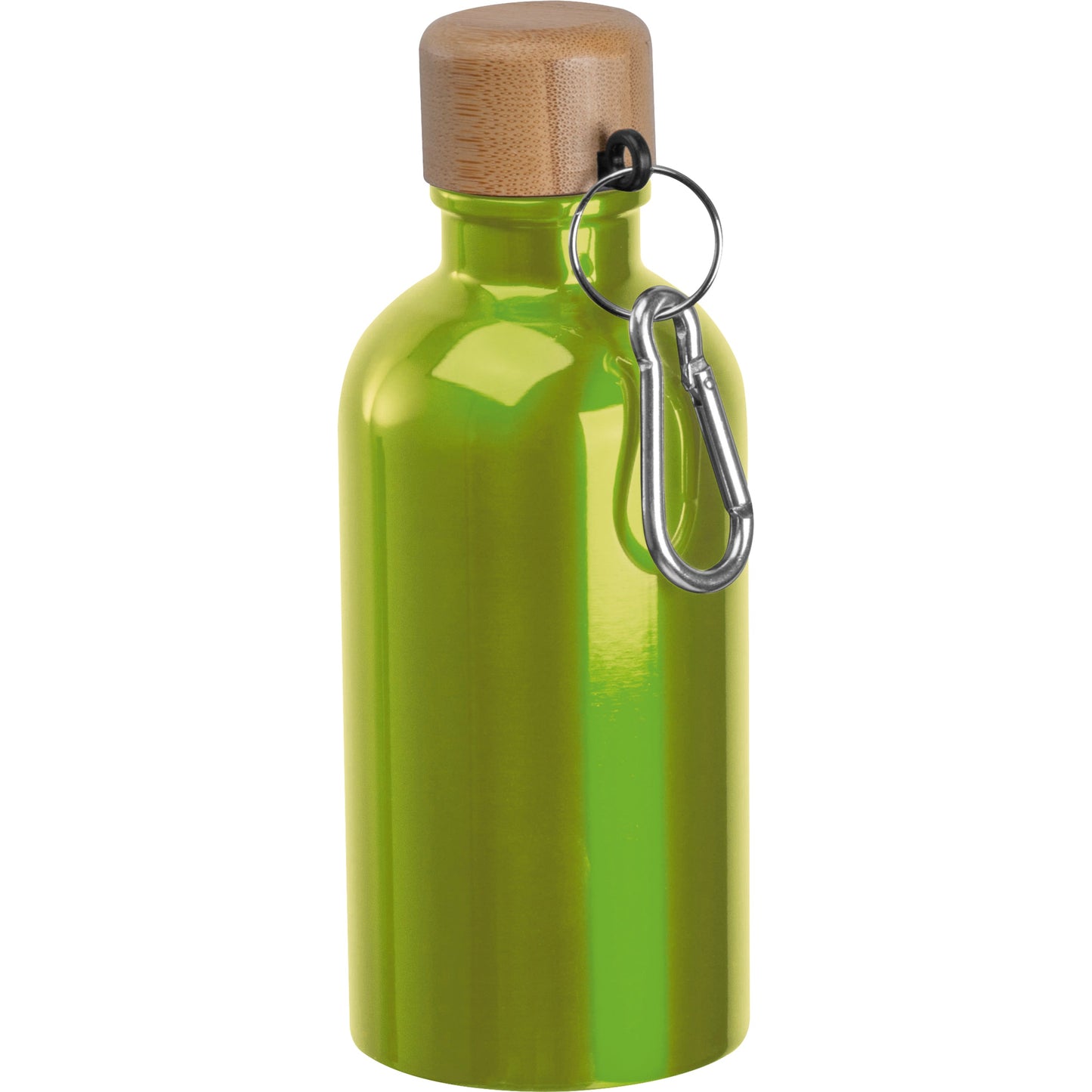 Edelstahltrinkflasche mit Karabiner, 400ml MARILYN