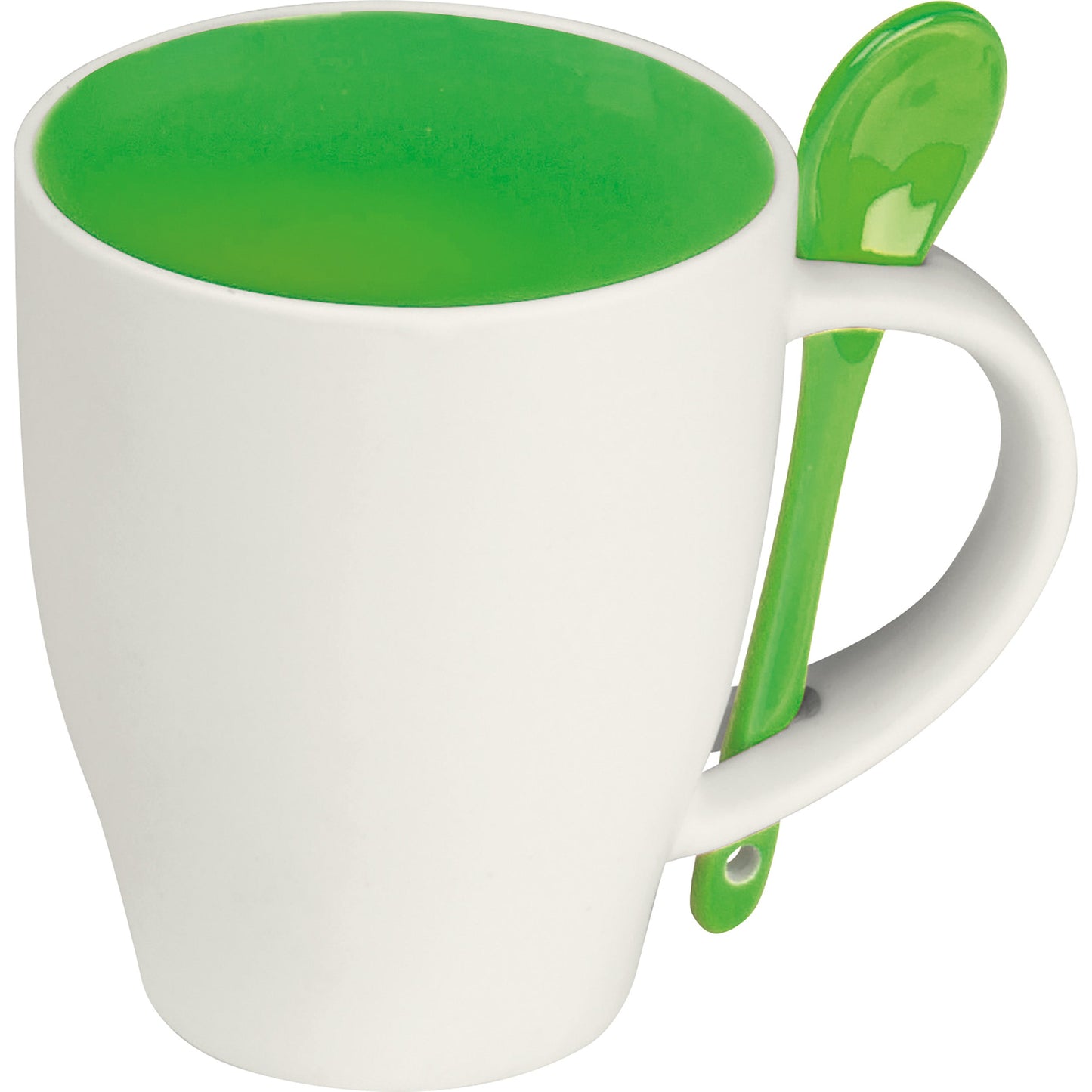Tasse aus Porzellan mit Löffel, 250ml ARMANDO
