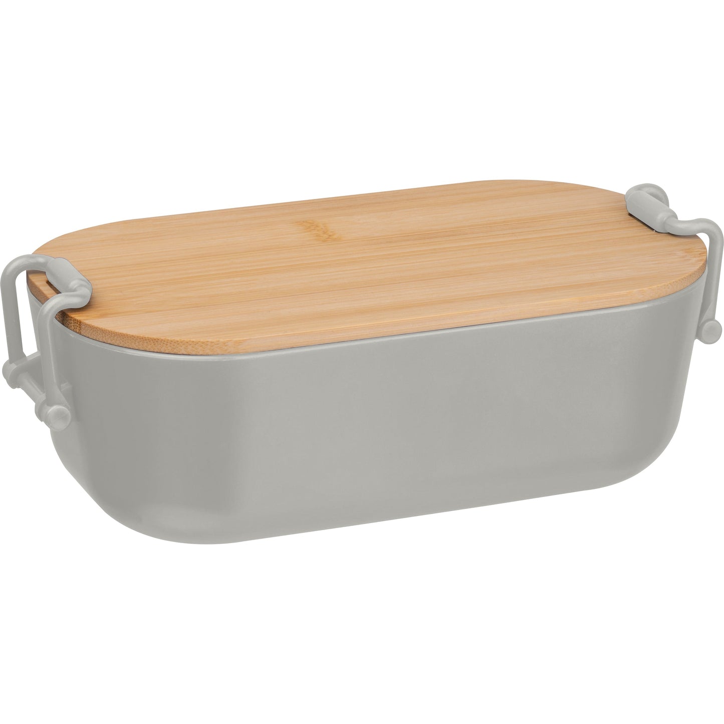 Lunchbox mit Bambusdeckel und Bügelverschluss JAVIER