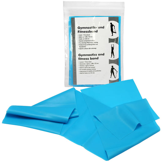 Gymnastik-und Fitnessband blau
