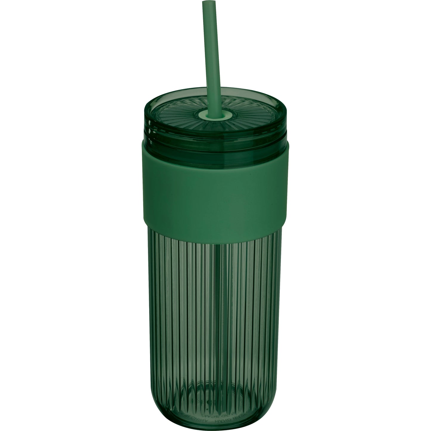 Becher mit Trinkhalm, 660ml SOLEDAD