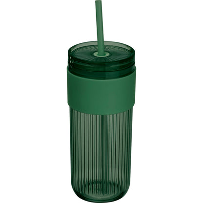 Becher mit Trinkhalm, 660ml SOLEDAD