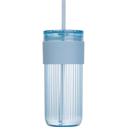 Becher mit Trinkhalm, 660ml SOLEDAD