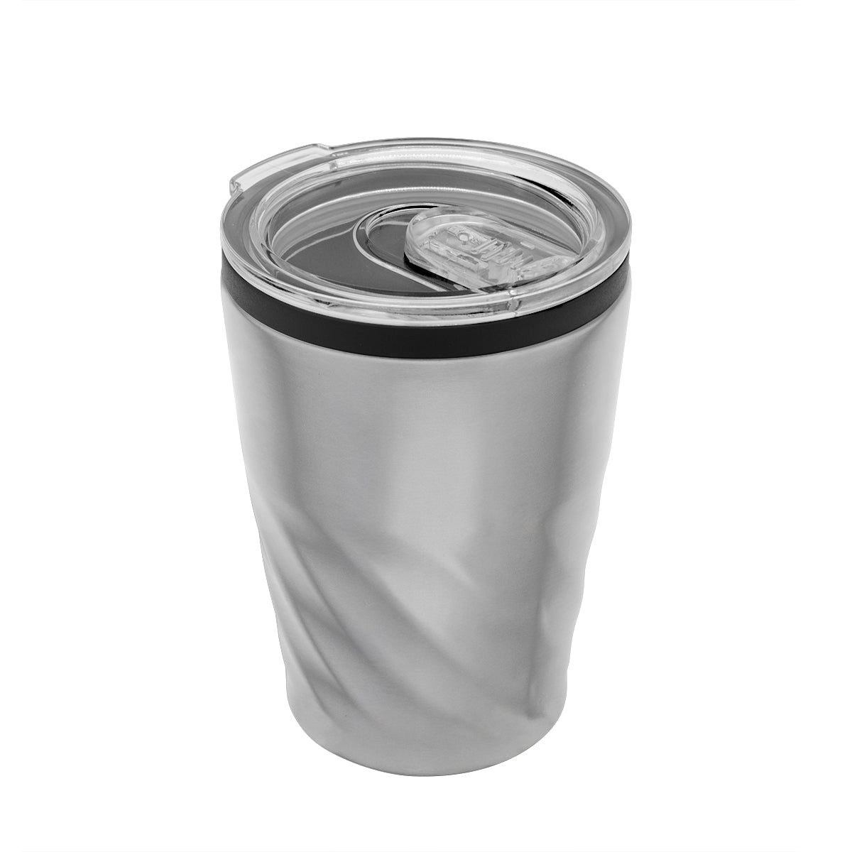 Kaffeebecher "WAVE" silber